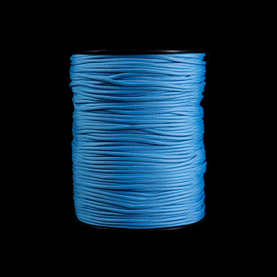 Blue glow paracord under regular light