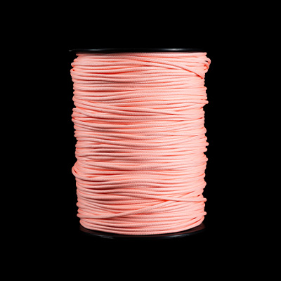 Pink glow paracord under regular light