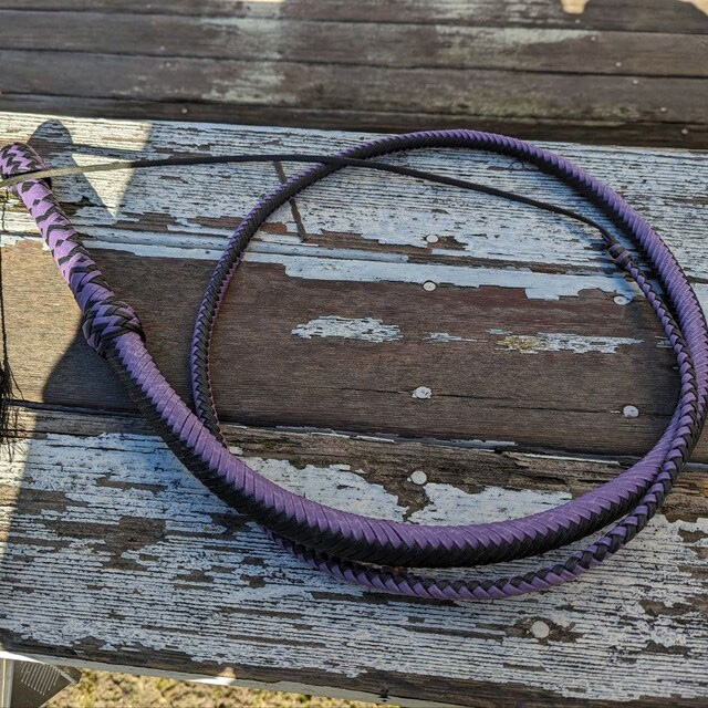 Customer photo for Custom 5 foot Paracord Bullwhip, 16 Plait
