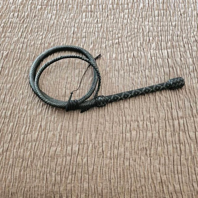 Customer photo for Custom 5 foot Paracord Bullwhip, 16 Plait